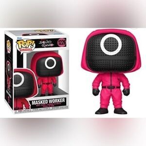 NWT Funko Pop! Squid Game Masked Worker Collectible Figure #1226 New in Box